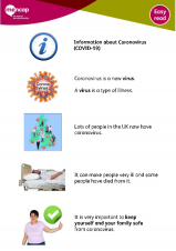 Coronavirus Easy Read Leaflet Mencap